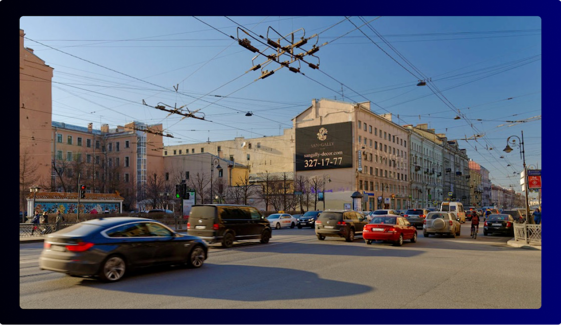 Outdoor advertising in Russia's Iconic Locations