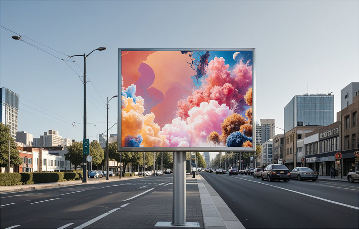 Cityboards in Moscow, Russia