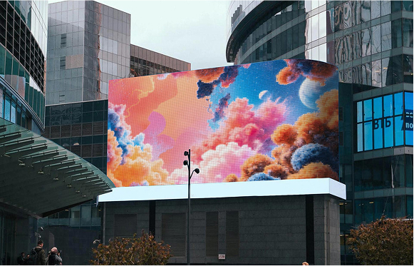 OOH Moscow City, Eurasia Media Cube