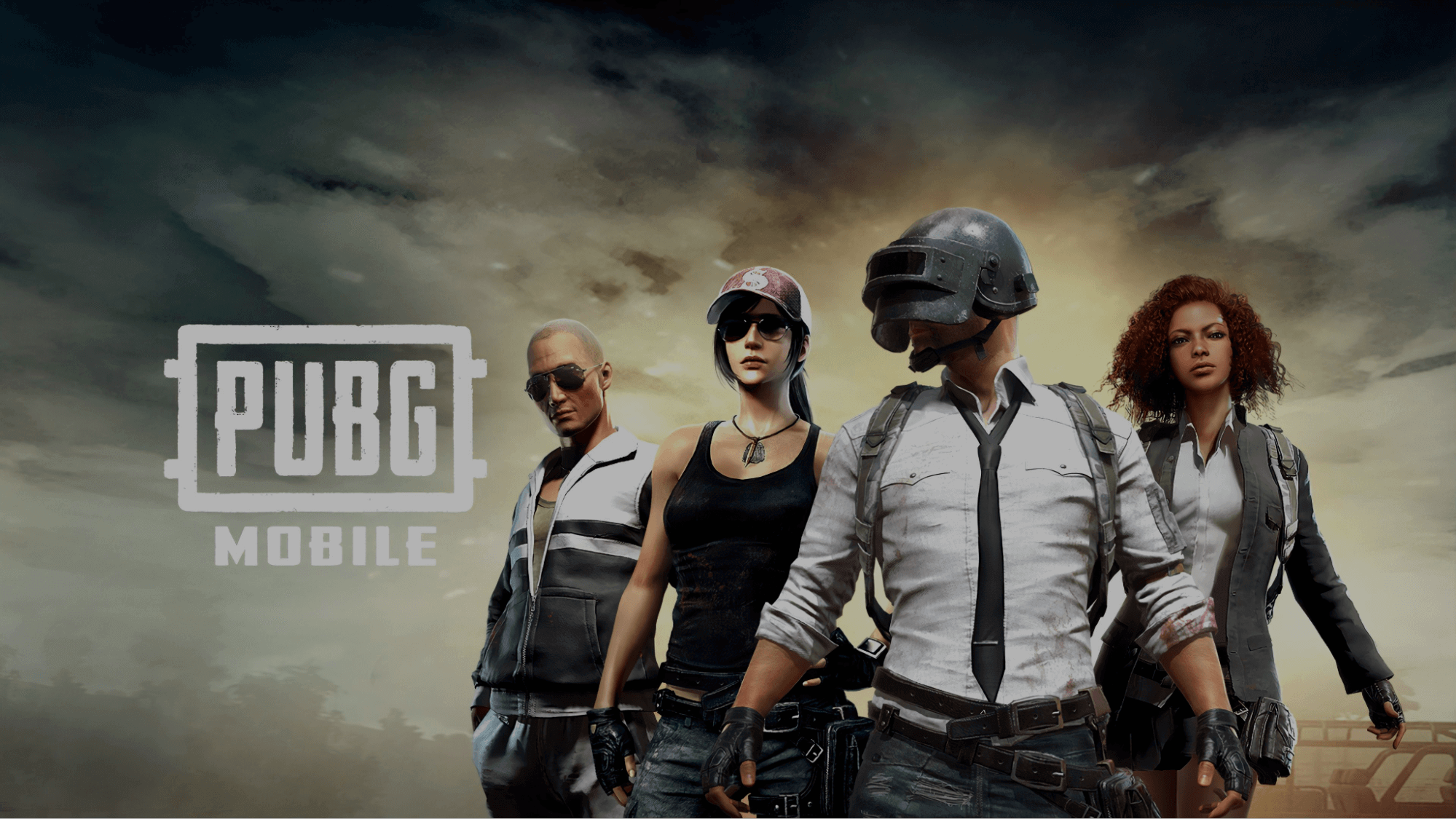 PUBG Mobile game artwork featuring characters in combat gear, representing the PUBG case study on Russia-Promo