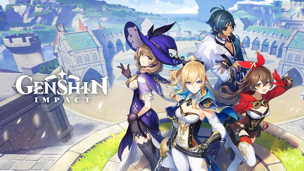 Genshin Impact YouTube campaign banner