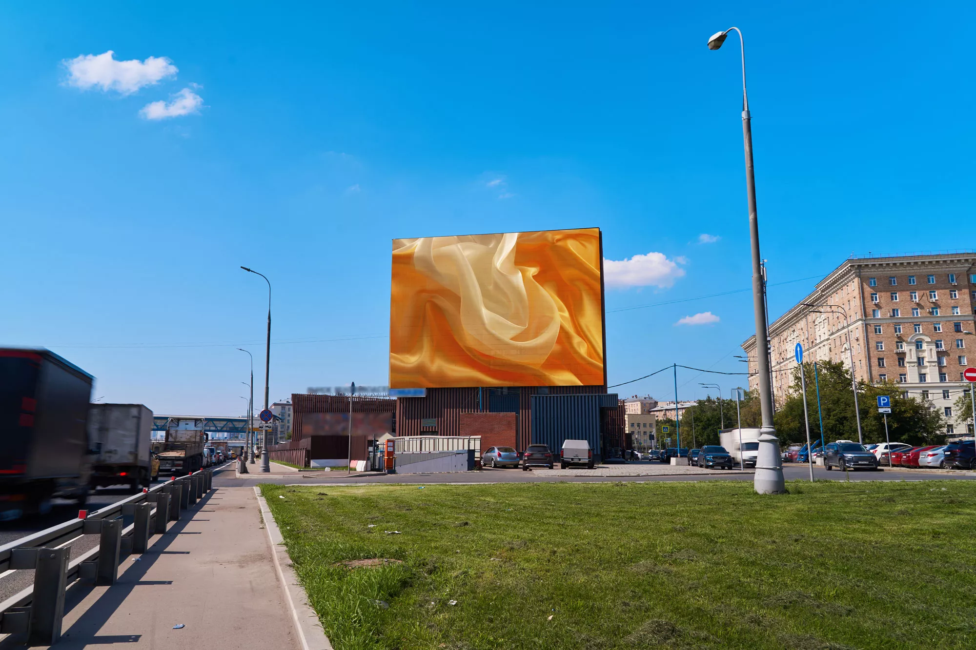 Digital Screen on Velosavodskaya St 13 bld. 2 (TTK) 2