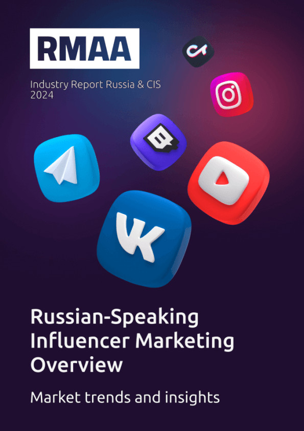Cover of WP Russian-Speaking Influencer Marketing Overview 2024
