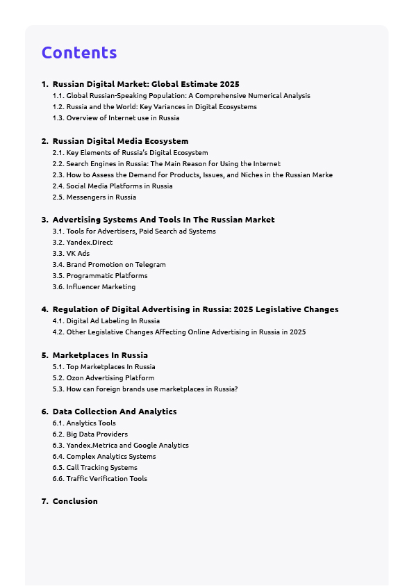 Russian Digital Market Overview 2026 - 6